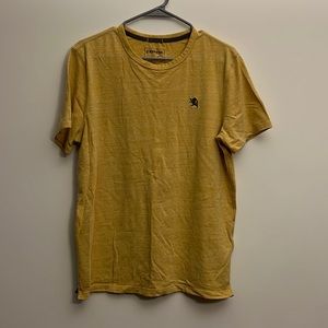 Express Men's Yellow Short Sleeve T-Shirt M